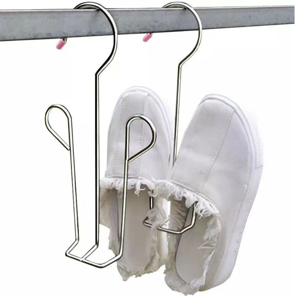 Balcón zapato secado rack ventana secado artefacto exterior almacenamiento rack de almacenamiento al aire libre Colegio estudiante dormitorio secado rack