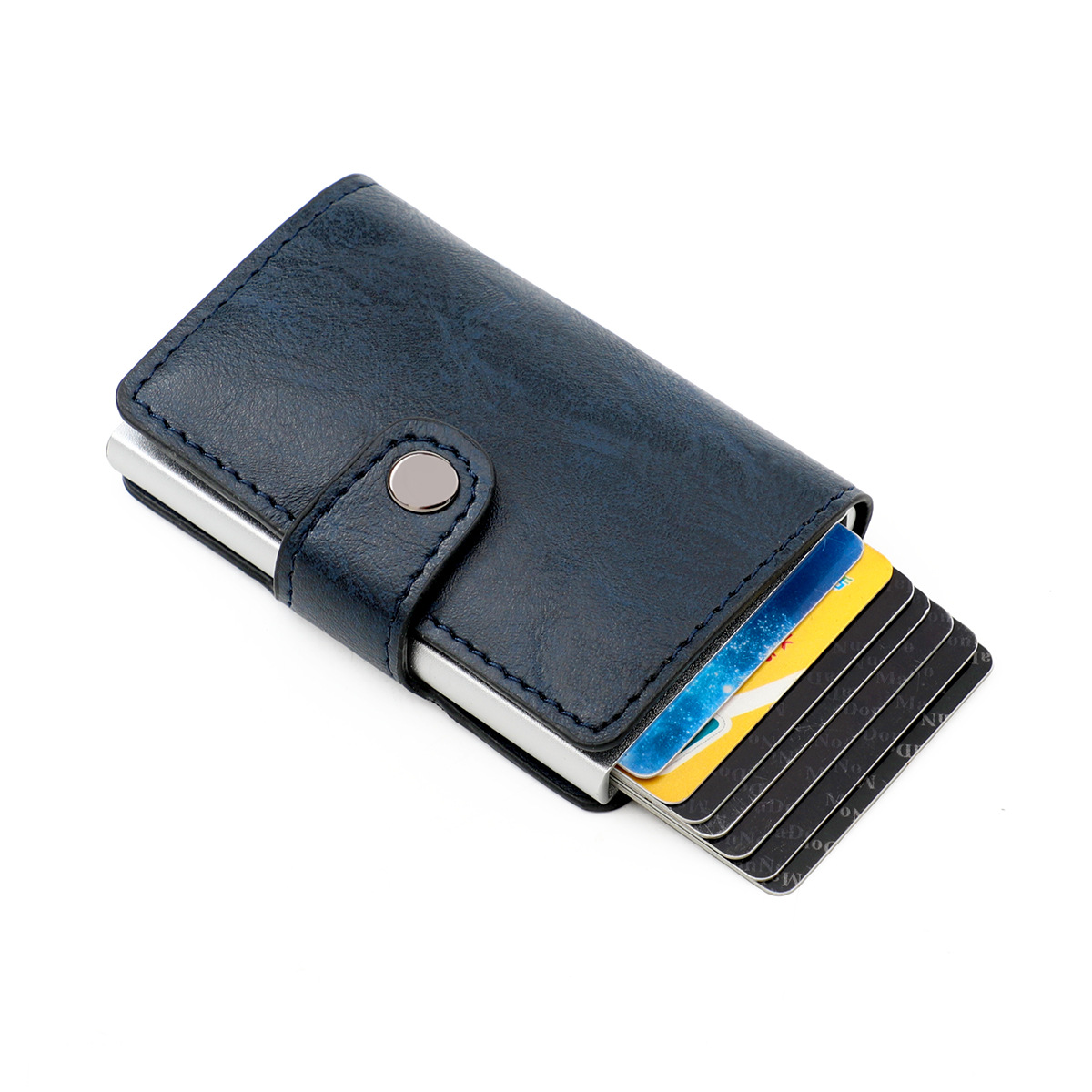 Wholesale Rfid Shielding Anti-theft Brush Ultra-thin Credit Card Aluminum Alloy Card Bag display picture 20