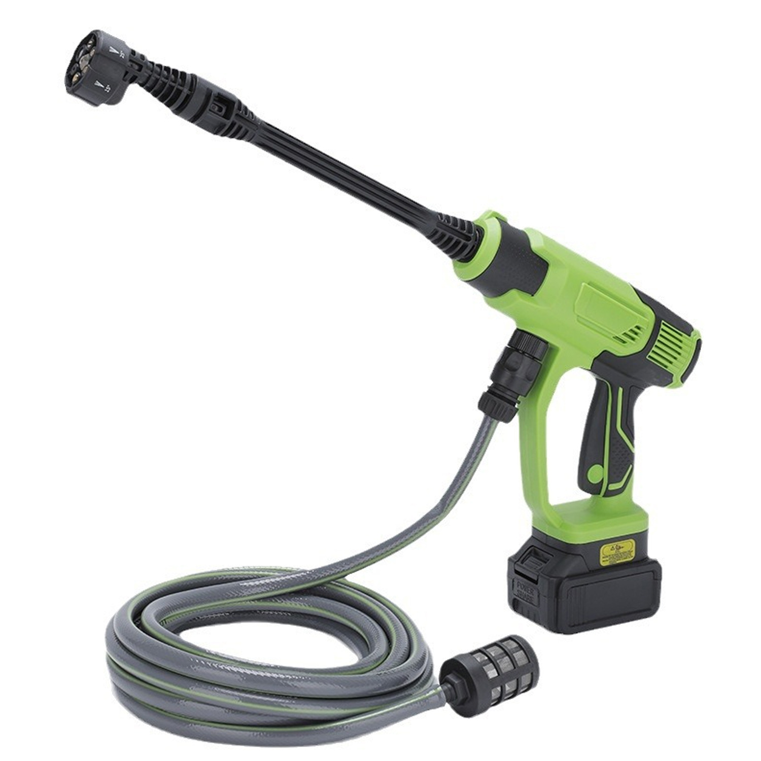 21V Lithium Battery High-Pressure Car Washing Machine, Household Handheld Wireless Car Washing Water Gun, Cleaning Machine, Car Washing Tool Set