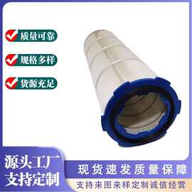 工业除尘滤芯滤筒六耳快拆除尘器PTFE覆膜喷涂喷塑PE喷涂专用