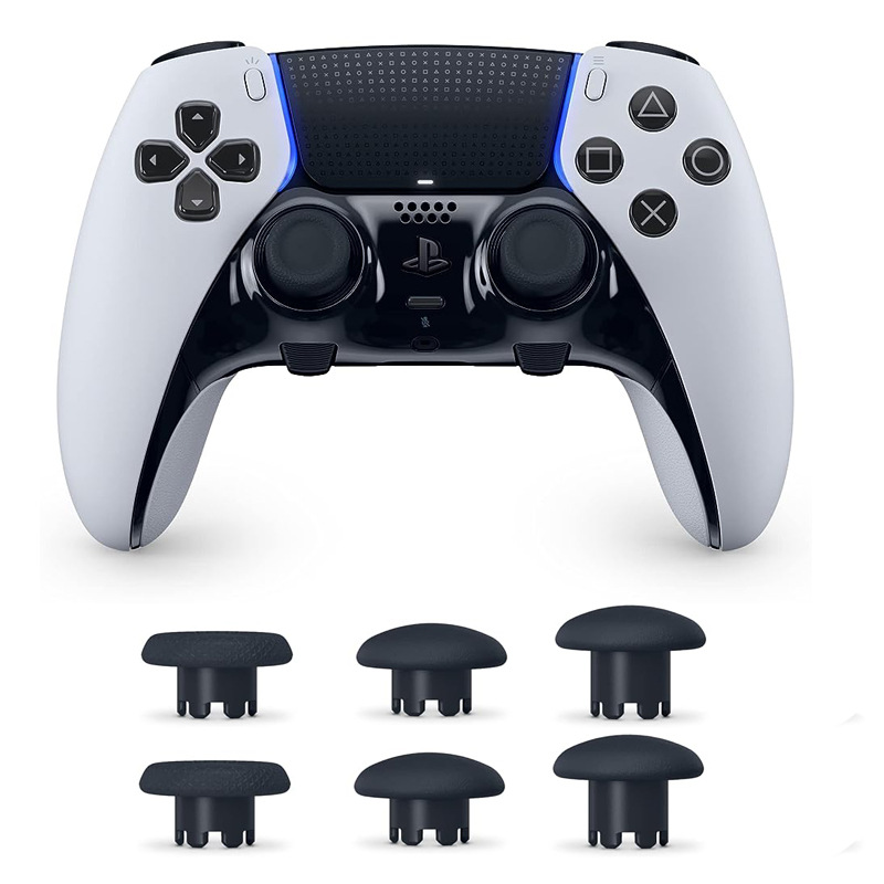 Ps5 Edge Elite Controller Joystick Caps and Back Buttons Ps4/X One Controller Plastic Joystick Caps Mushroom Head Accessories