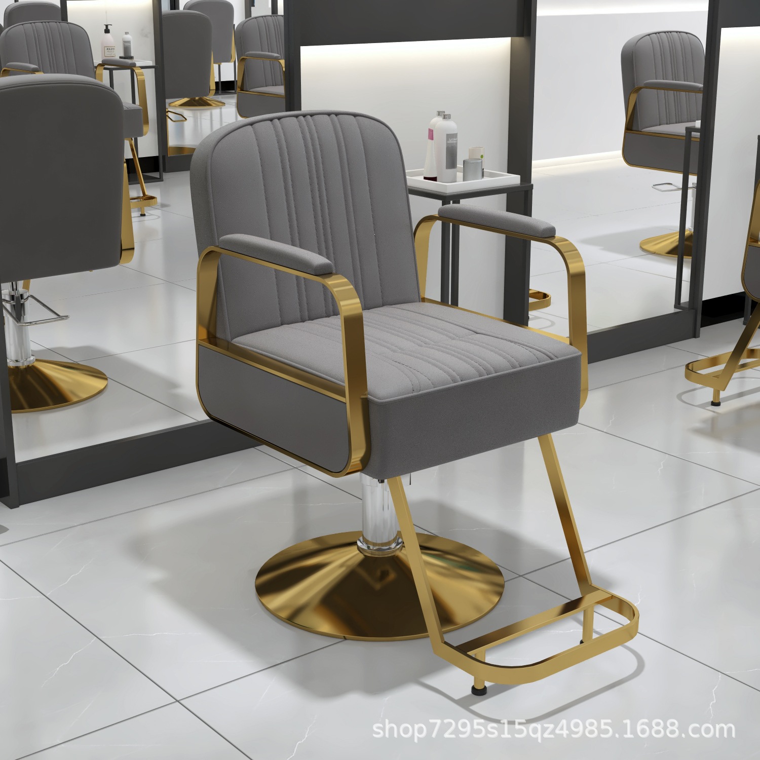 Fábrica directa silla de peluquería silla de peluquería salón de peluquería silla de corte de pelo red tienda de marea roja caída