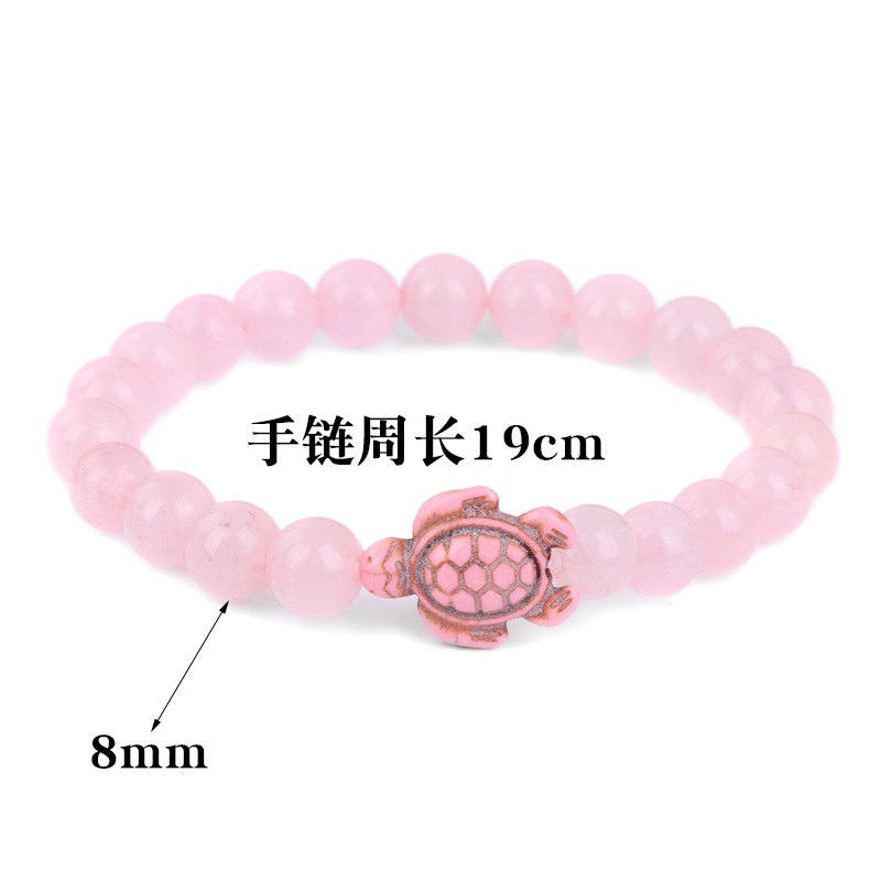 Retro Tortoise Agate Beaded Bracelets 1 Piece