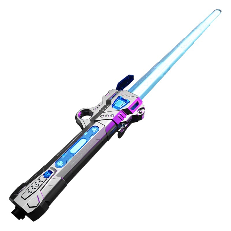 Máquina láser Star Wars sabre luminoso juguetes al por mayor colorido sabre luminoso retráctil dedos giratorios juguetes para niños