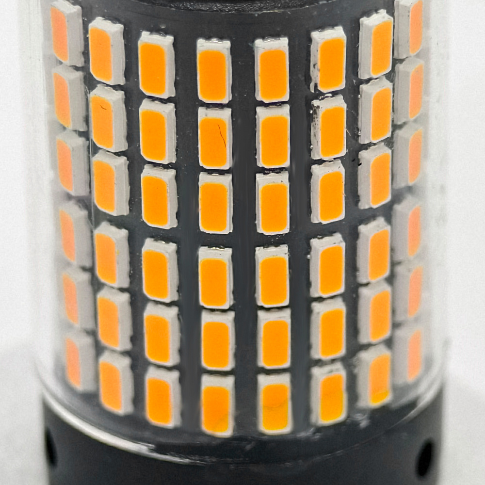 Cross-Border T20 Car Led Turn Signal 1156 Brake Light 3014 High Brightness 144Smd Anti-Stroboscopic Decoding Constant Current
