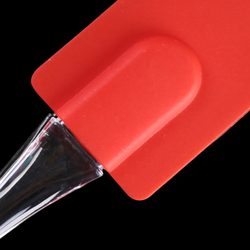 High-temperature resistant, hair-free barbecue brush, food seasoning brush, split-type crystal handle silicone brush, wholesale