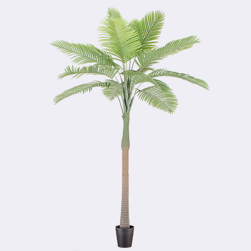 Sala del hotel Planta de simulación Palmera Árbol de coco Gran anchoa Bonsai Decoración de interiores Langshu Árbol de girasol