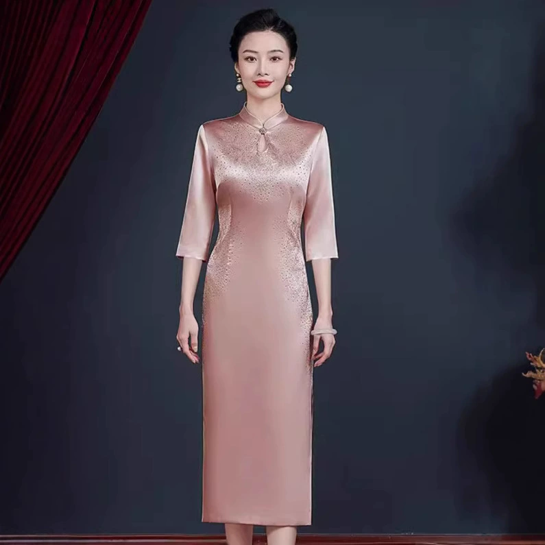 Шэньчжэньское платье большого размера мама свадебное платье