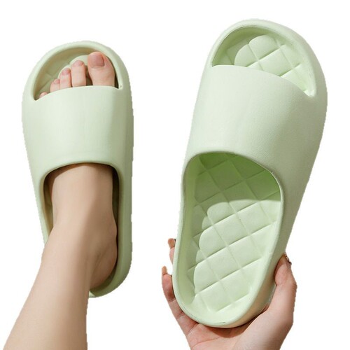 Couple Home Slippers Women Summer Outdoor Wear Bathroom Bathing Feel Like Stepping on Eggs Eva Cool Wearable Men's Anti-Slip