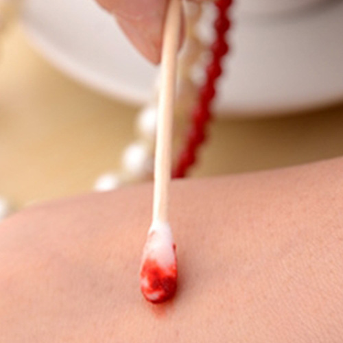 Cotton swabs for makeup, wooden swabs for ear hygiene, double-ended cotton lipstick, face swabs, ear cotton household independent packaging