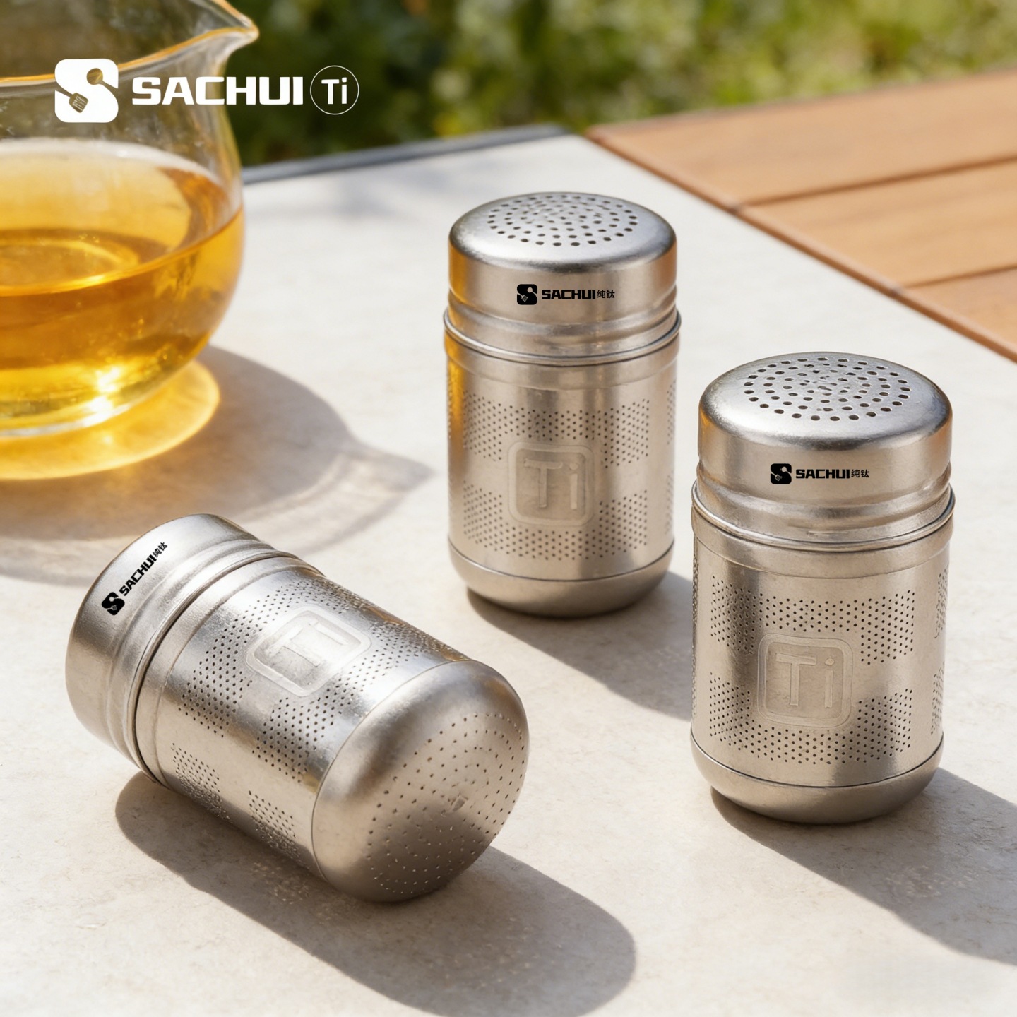 纯钛茶叶过滤网养生壶泡茶神器茶球茶漏茶滤茶壶独立茶仓水杯泡