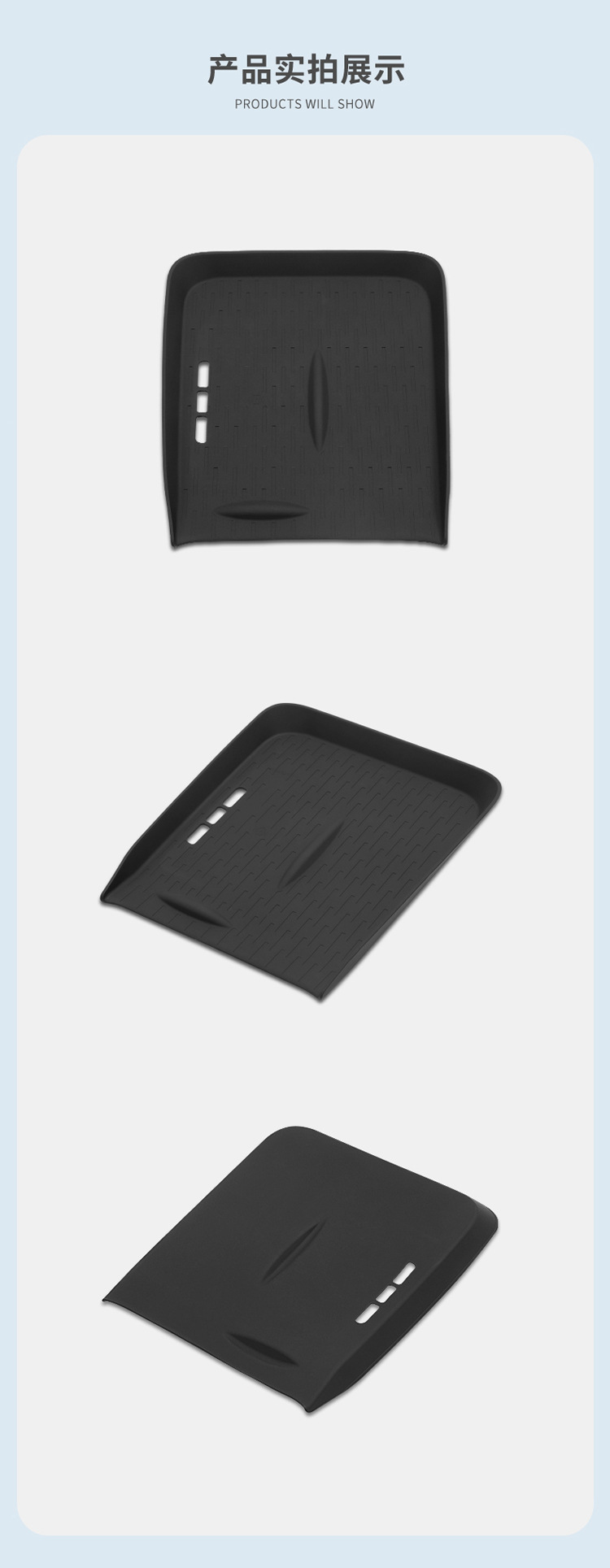 Suitable for 24 Models of Dongfeng Eπ007 Silicone Wireless Charging Pad, Center Console Protection Anti-Slip Mat Accessories