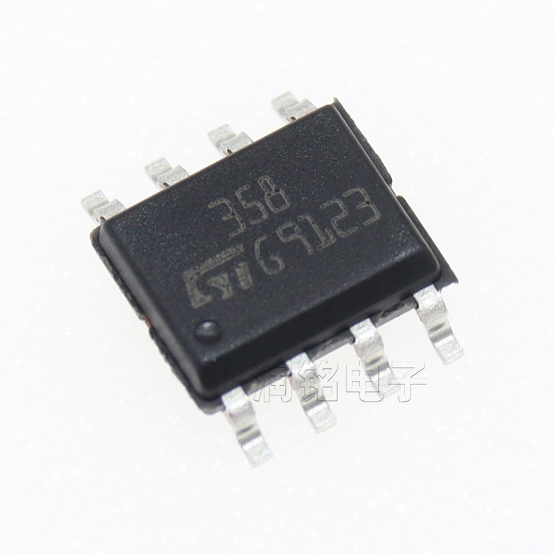 全新原装 LM358DT 丝印358 SOP-8 贴片 双路运算放大器