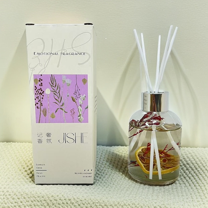 160 ミリリットル植物エッセンシャルオイル無火アロマテラピー家庭用装飾品トイレ長期的な香り芳香剤寝室の消臭|undefined