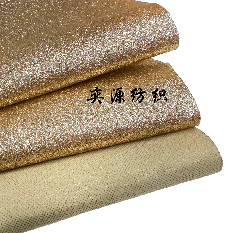 40 Colors of Non-Woven Fabric with Glitter Powder, Fine Powder Fabric, Glitter Powder, Ribbon Carpet, Wall Covering