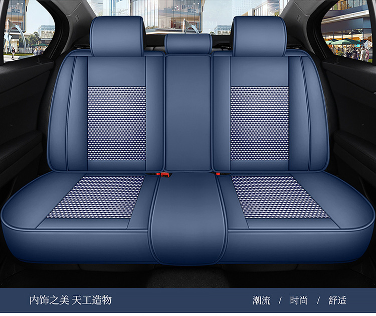 23 new all-inclusive Napa leather Four Seasons universal car seat cushion entity foreign trade export Amazon one-piece delivery