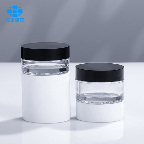 47 teeth 15g lip balm bottle 30g sleep lip balm bottle Injection thick wall cream bottle wide mouth bottle packaging material