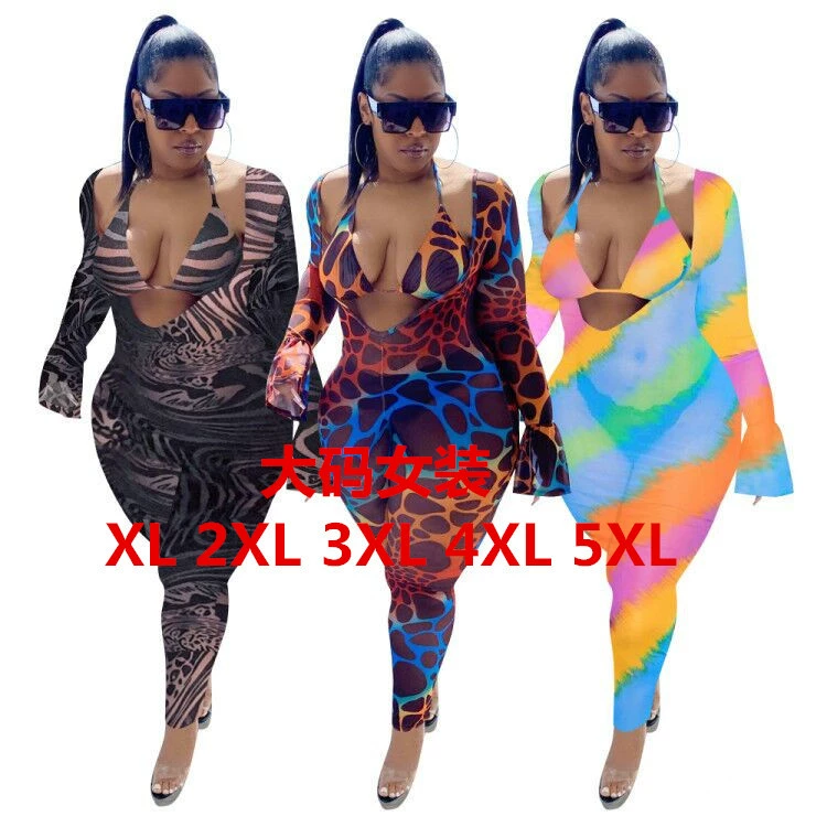 Sexy elastic overall, bra, European style, plus size