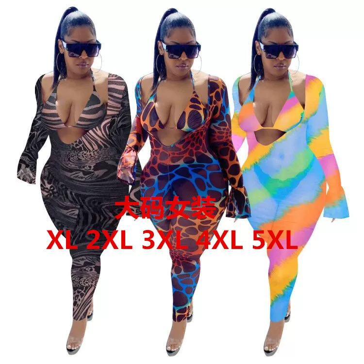 Sexy elastic overall, bra, European style, plus size
