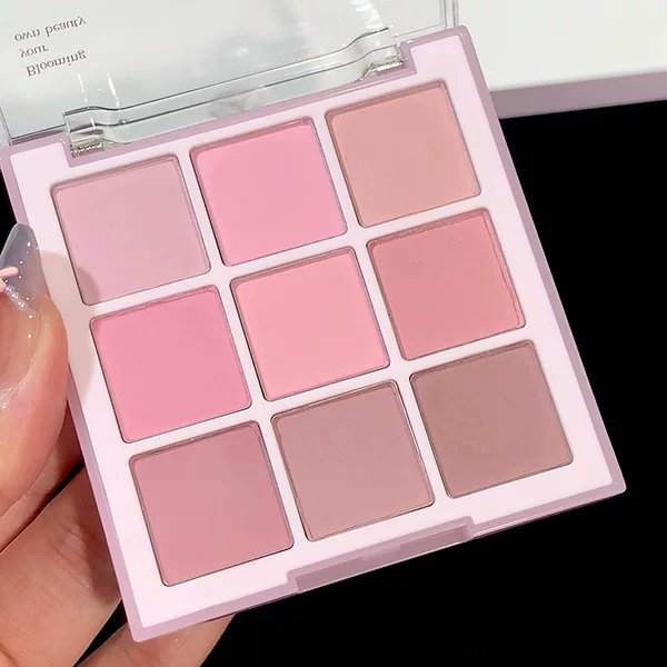 Tingphe New Korean-Style Gentle Nine-Color Eyeshadow Palette Matte and Pearlescent Versatile Beginner-Friendly Natural Makeup Niche Product
