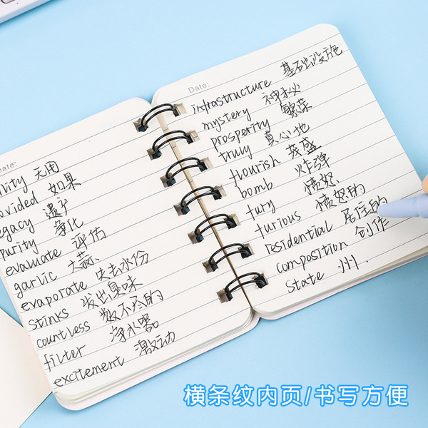 Sophisticated fresh handheld small cute book