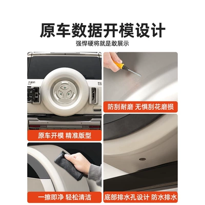 tire cover, rear tailgate tire protection Spare wheel cover