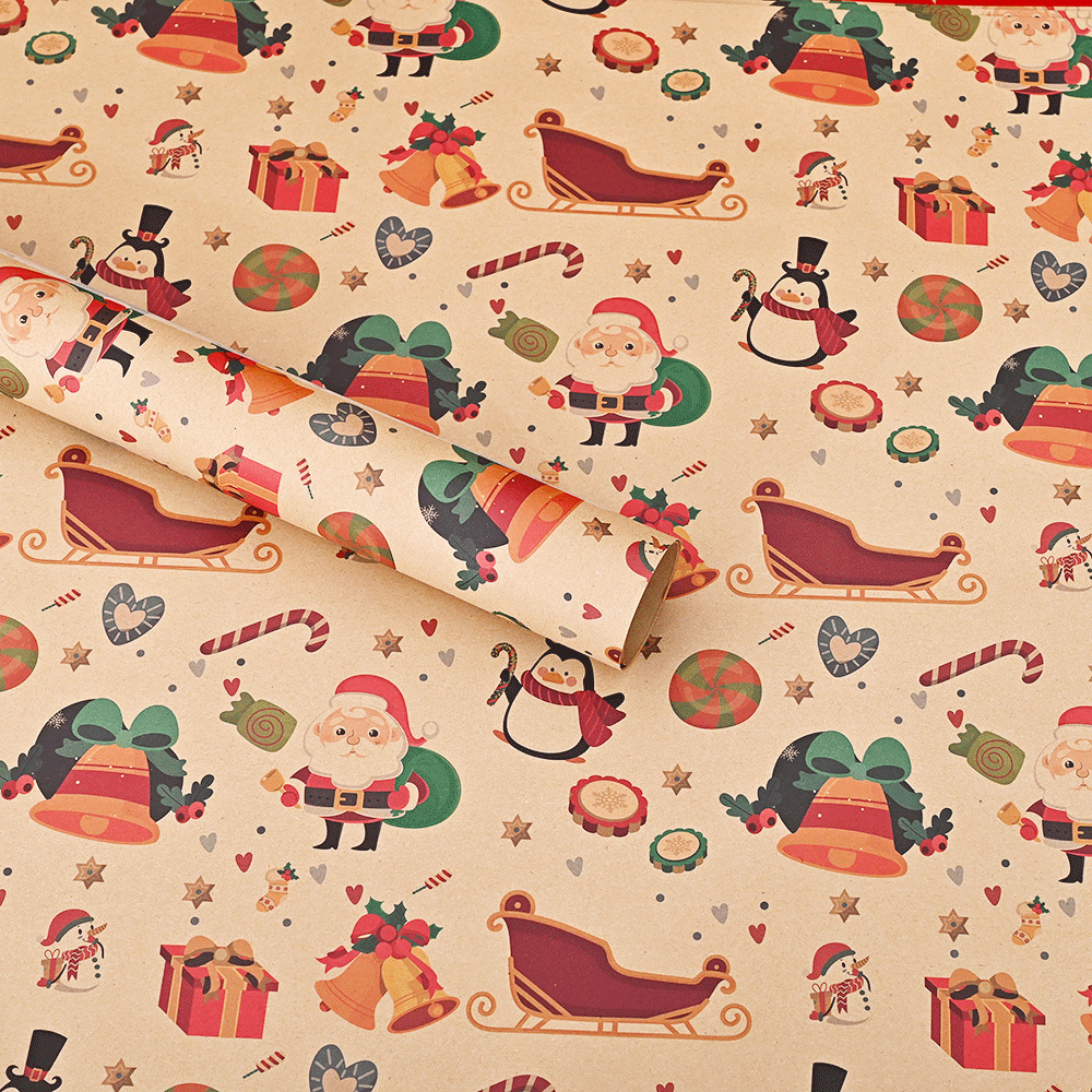 크리스마스 포장지 [25-01 스타일] 74*50cm