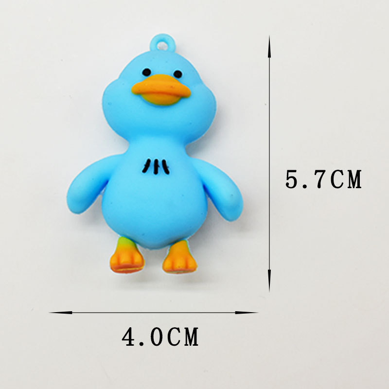 Три цветные серии уток распределены случайным образом.