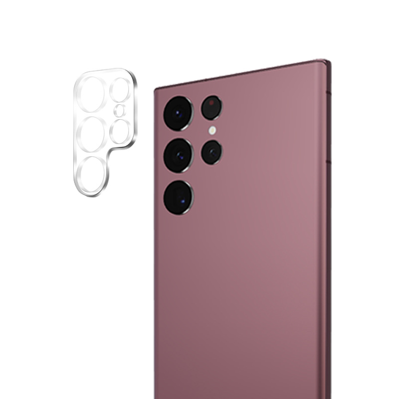 Aplicable a Samsung s23ultra película templado pegamento completo desbloquear s23u borde pegamento S22 peep-prueba S24 ultra película del teléfono móvil