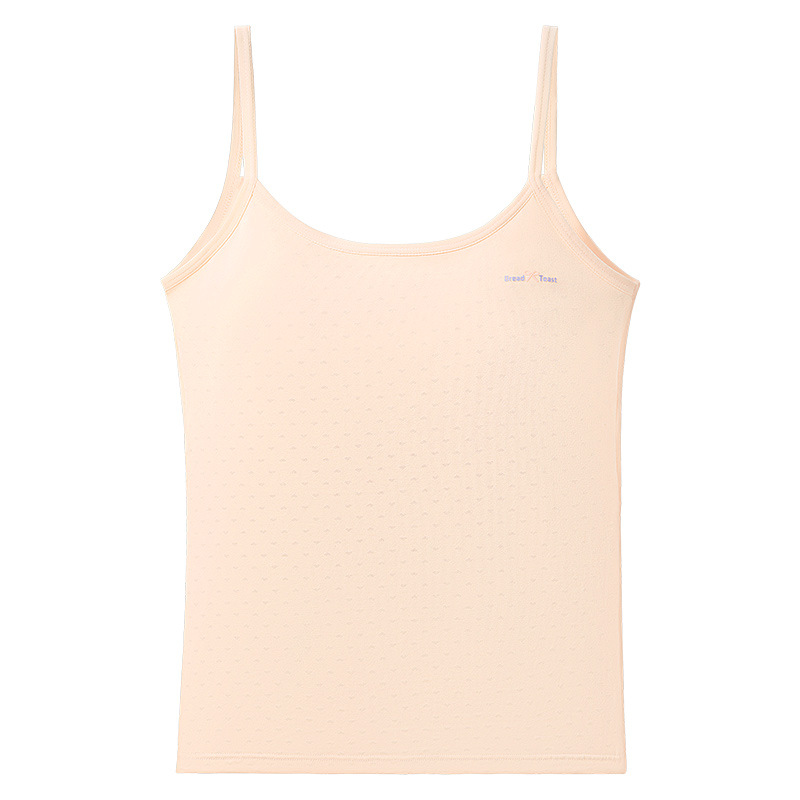 Ropa interior infantil para la etapa de desarrollo, estudiantes de primaria y secundaria, etapa uno, de 6 a 12 años, camisola de algodón puro, chaleco pequeño para niñas. image 6