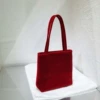 Chinese red velvet two -handed