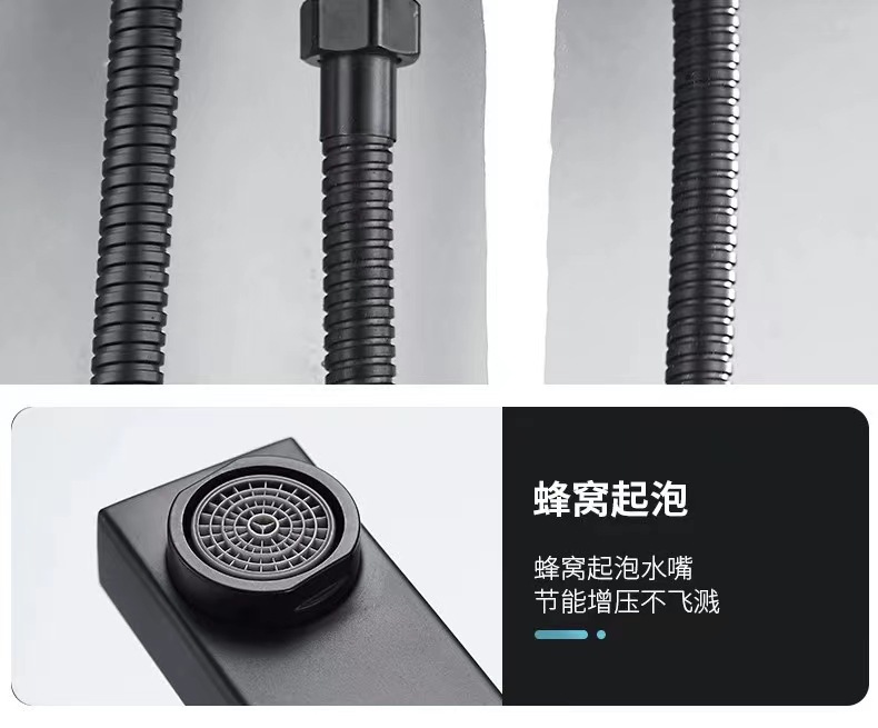 Foreign trade black shower head set, constant-temperature black household bathroom shower head, bathroom rain shower pressurized shower head undefined