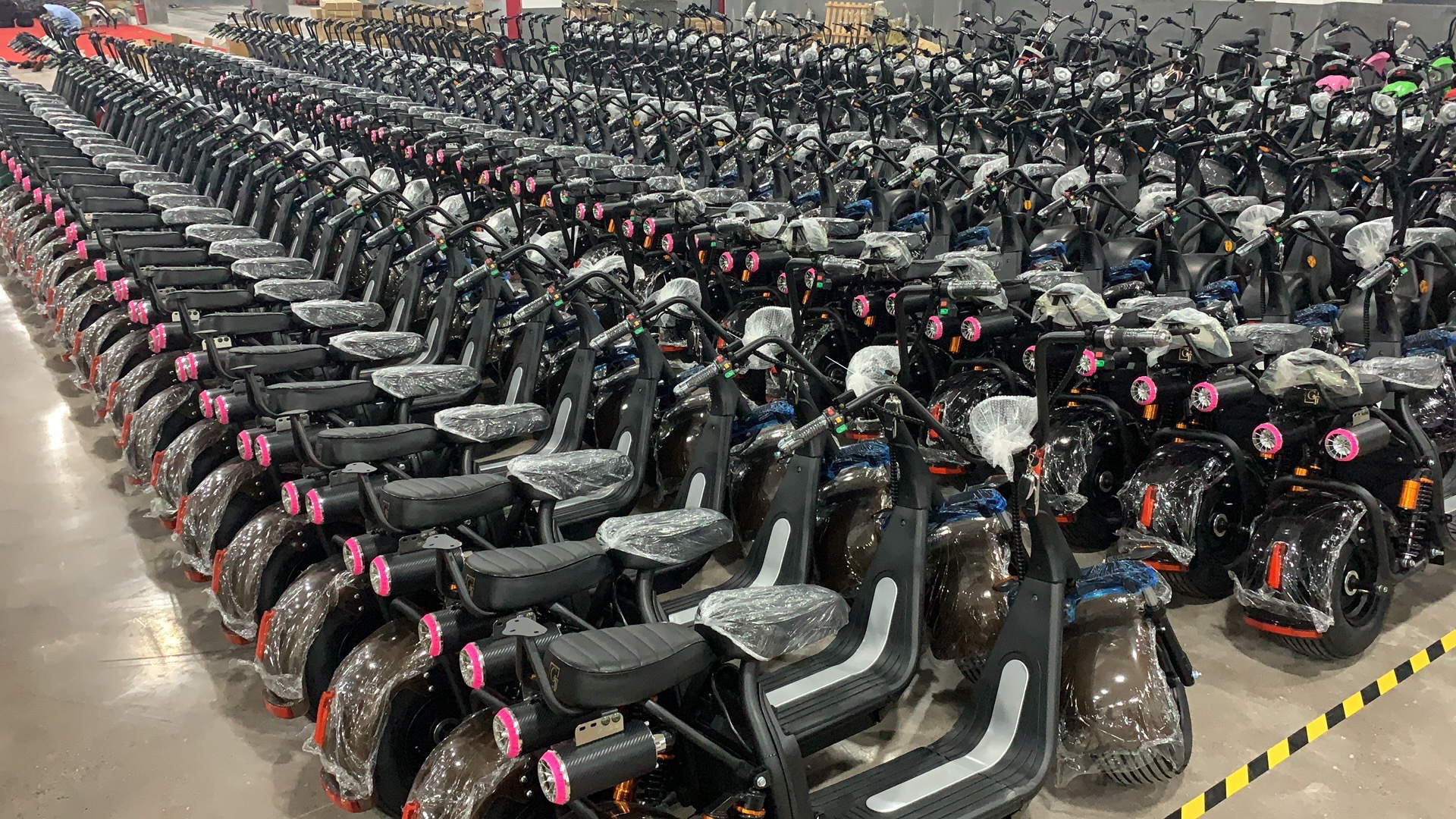 Puhale New Harley Electric Motorcycle Women's Adult Scooter Lithium Battery Battery Car Double Person