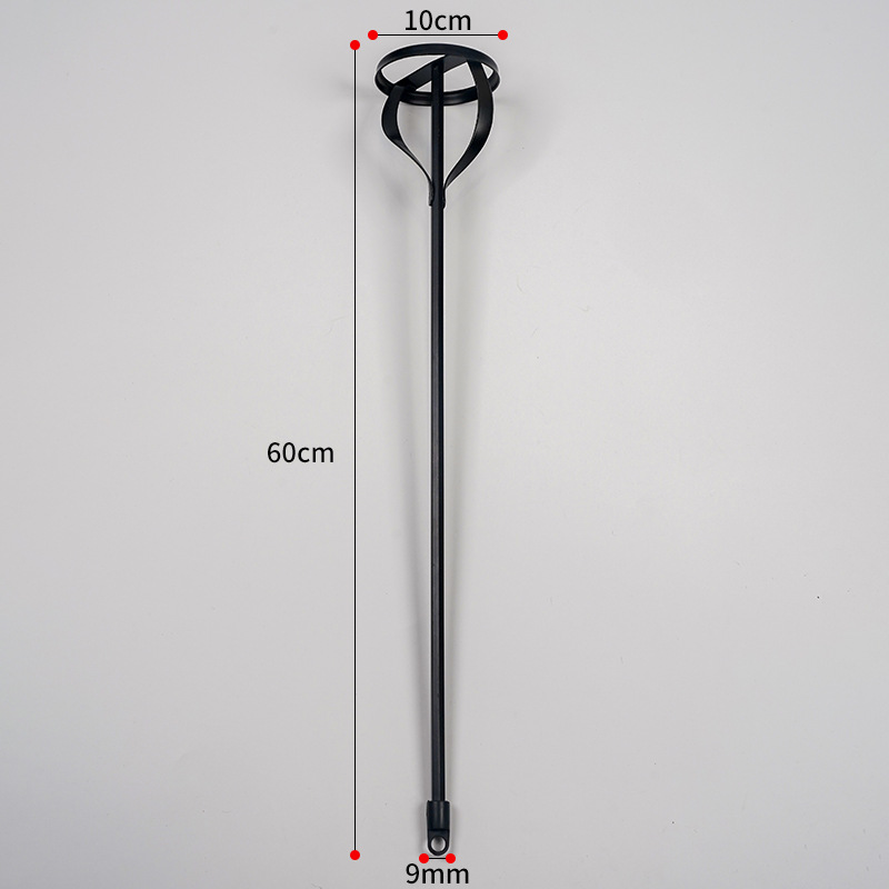 Ancho de la cúpula 10-Ancho central 9-Longitud cónica 12-Longitud total 61,5-Negro