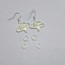 ���h��Ȧ���۴ֶ��h925�yɫ��ɫ���y̩�y���y���h���DIY��