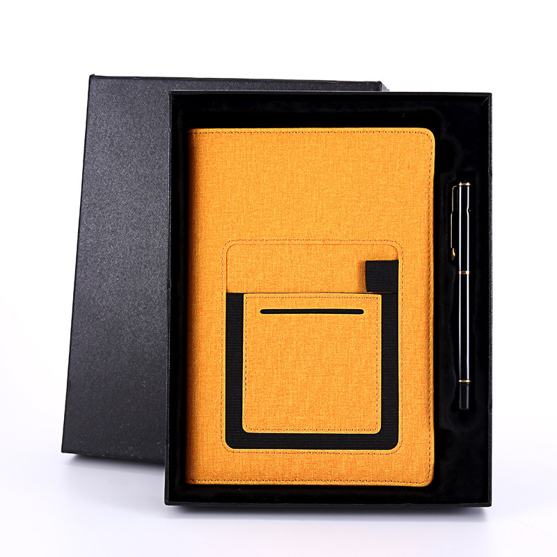 Cuaderno de negocios creativo A5 cuaderno grueso cuaderno de mano de alto valor de cara cuaderno de notas logotipo impreso papelería de oficina al por mayor