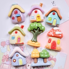 漫画の森の家樹脂アクセサリー diy クリーム接着剤携帯電話ケースヘアピン下駄バックル水カップ材料卸売