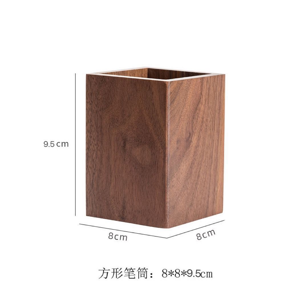 [북미 블랙월넛] 사각펜홀더