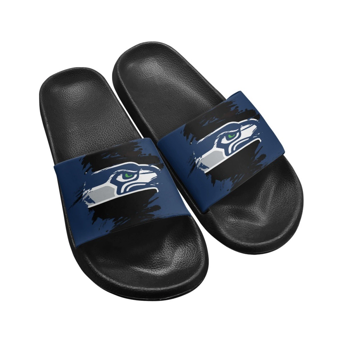 Международные тапочки для взрослых из ЭВА с теплопередачей, дизайн команды Seattle Seahawks, изысканный трансграничный дизайн