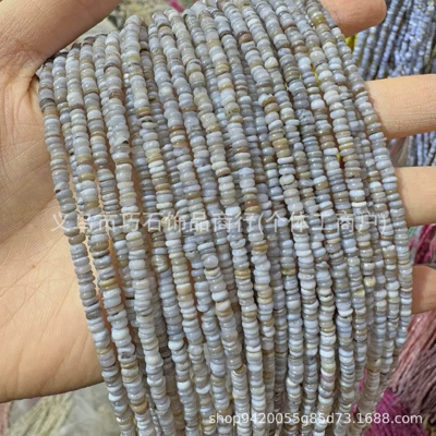 Medium Holes, Loose Beads, Semi-Finished, Zərgərlik ara hissələri - color-no-21-3-35mm
