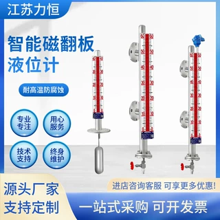 加工定制 磁翻板液位计带远传顶装式磁性浮子不锈钢液位计水位计