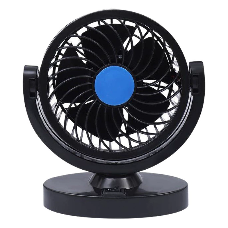 Автомобильный вентилятор 12 V. 24v автомобильный вентилятор с двойной головкой летний USB Электрический вентилятор автомобильный портативный грузовик мини
