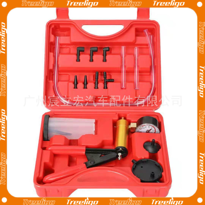 Venta directa de fábrica Bomba de vacío manual Herramienta de reemplazo de aceite de freno de automóvil Detector de automóvil Reparación de automóvil Pistola de succión de aceite