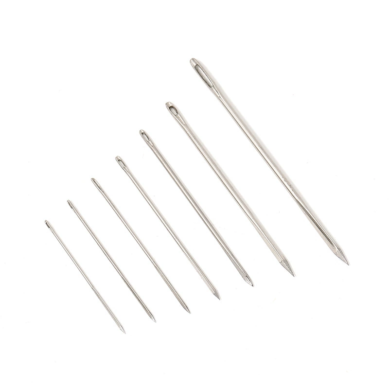 Бытовые треугольные кожаные иглы ручной работы, стальные иглы ручной работы с ромбами разных спецификаций, иглы для мешков, специальные иглы для искусства кожи и изделий из кожи.