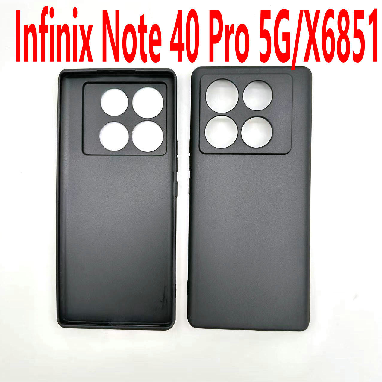 适用于Infinix NOTE 40 Pro 5G手机壳X6851TPU软壳内外磨砂素材