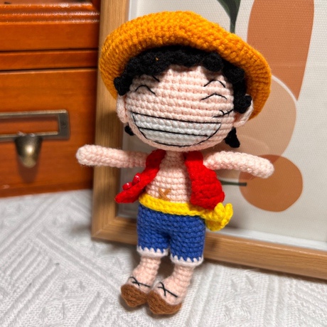 Cartoon Keychains Cartoon Animation Movie One Piece Qiao Ba Keychain Pendant Sma
