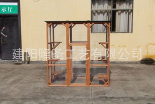 Indoor and Outdoor Wooden Pet House Cat House Cat Nest Outdoor All Year Round Cat House Pet Supplies Rainproof