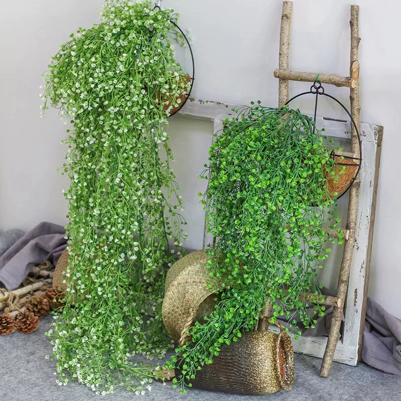 Artificial Wall Hanging Flower (Fujiman) Golden Bell Willow, Indoor/Outdoor, Multi-color