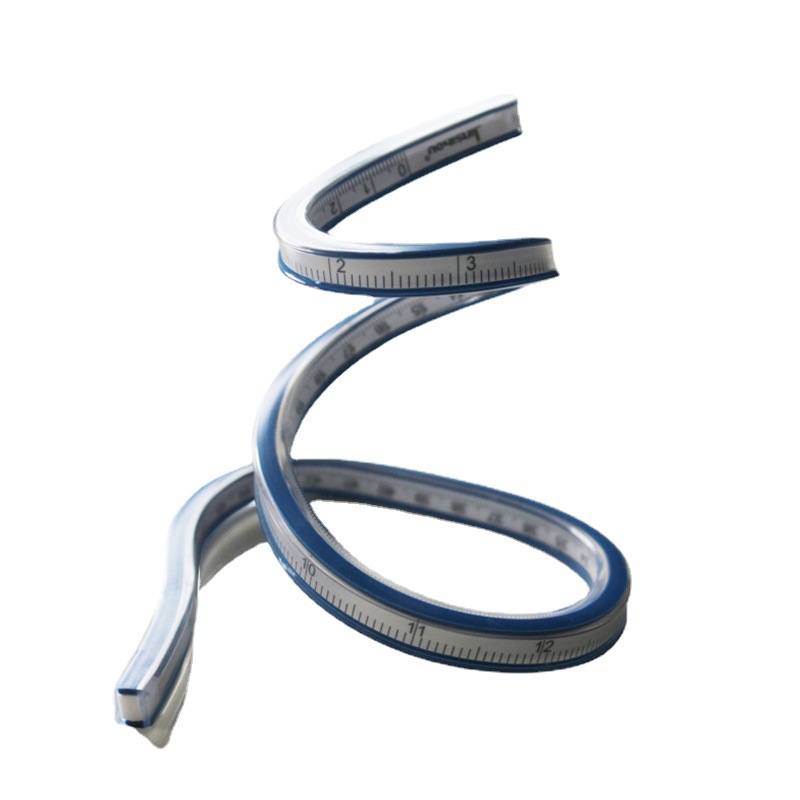 Serpiente regla curva gobernante dibujos animados ropa cartón ingeniería diseño arquitectónico arte pintura dibujo gobernante multifuncional serpiente gobernante