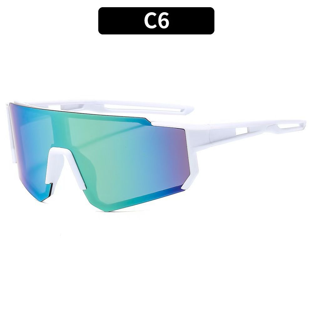 Profesyonel Outdoor Bisiklet Sürüşü Polarize Güneş Gözlüğü UV Koruma Rüzgar Geçirmez Dağcılık Bisiklet Sporları Güneş Gözlüğü